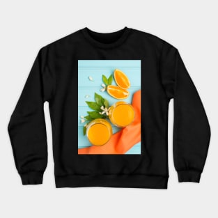 Freshly squeezed orange juice Crewneck Sweatshirt